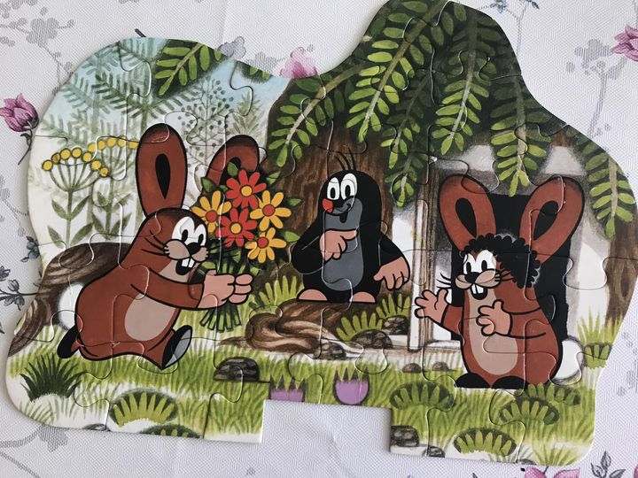 Puzzle Krtek