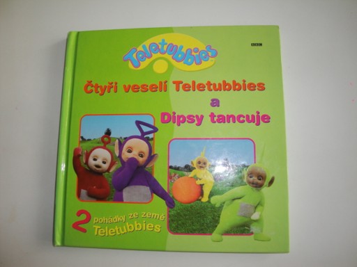 Teletubbies- čtyři veselé Teletubbies a Dipsy tancuje
