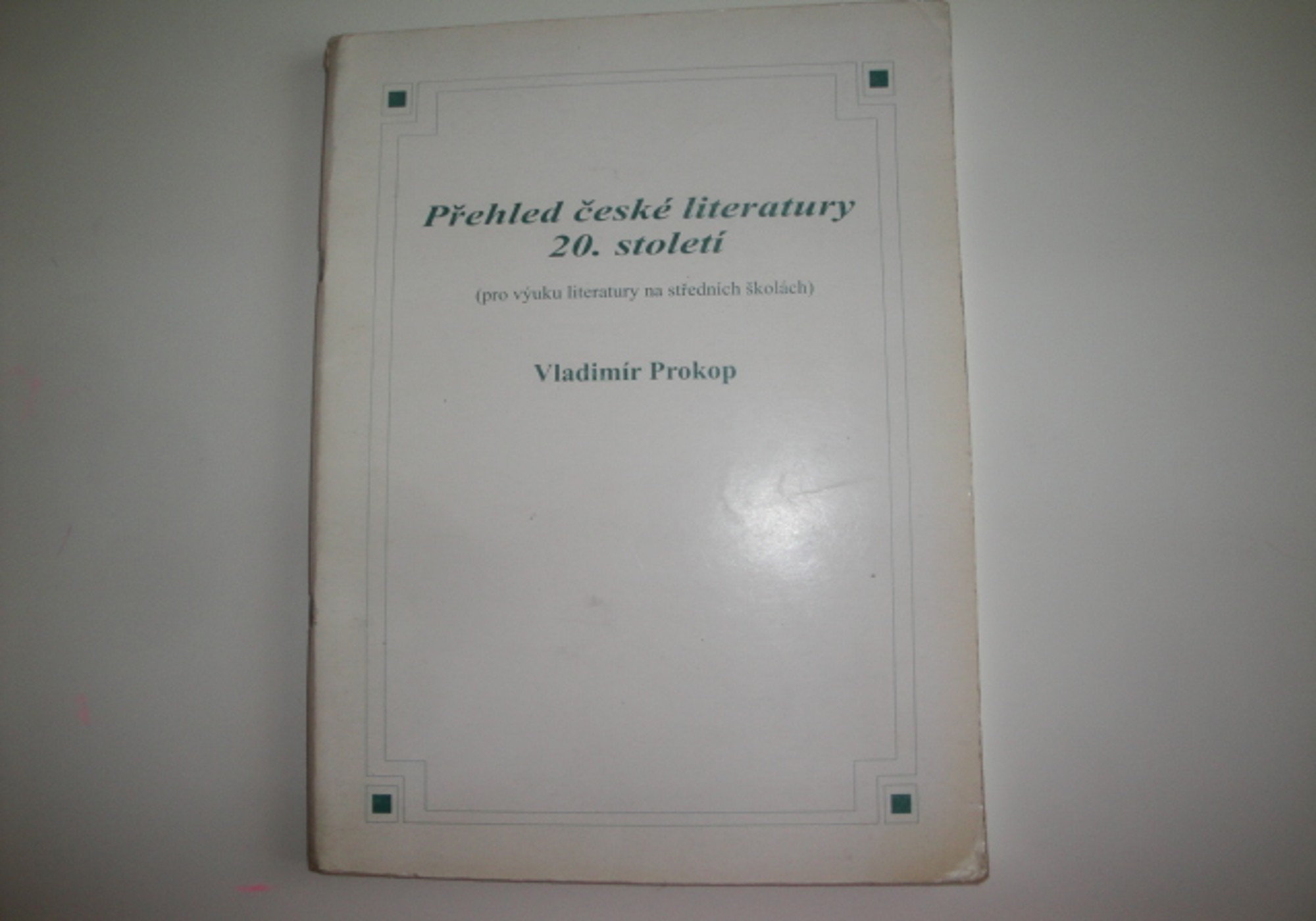 Přehled české literatury 20. století