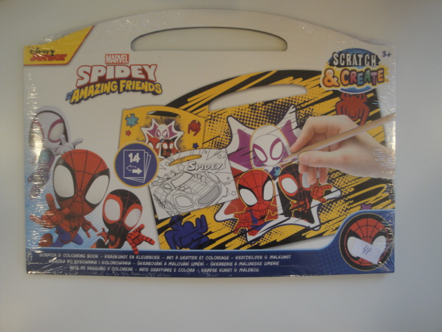 Vyškrabování Spiderman