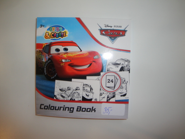 Malé omalovánky cars
