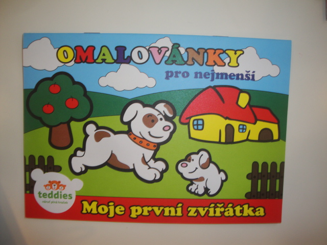 Omalovánky moje první zvířátka