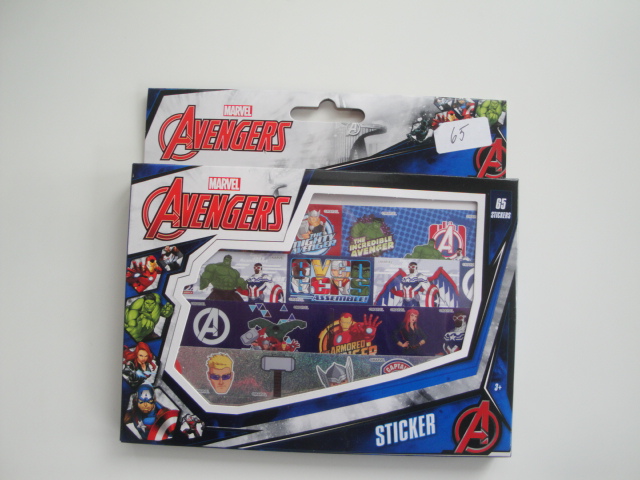 Nálepky Avengers -65ks