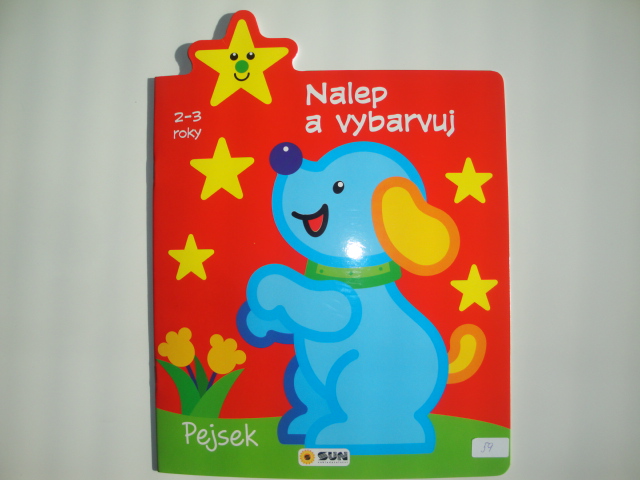 Nalepuj a vybarvuj pejsek