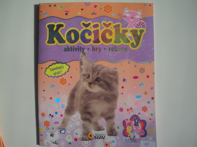 Kočičky -aktivity, hry, rébusy