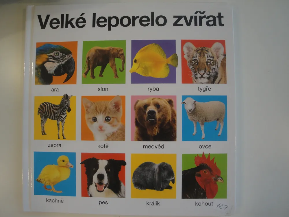 Velké leporelo zvířat