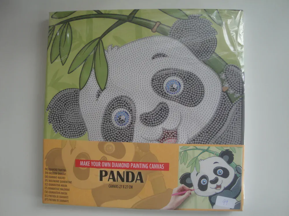Diamantové tvoření Panda