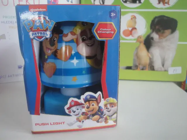 Lampička Tlapková patrola