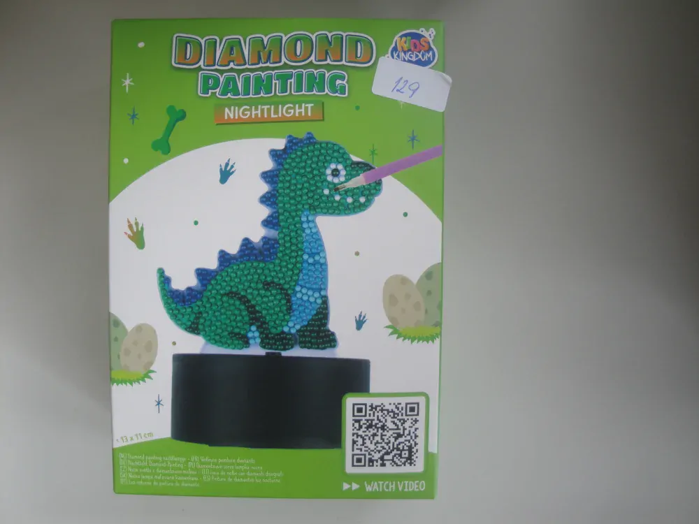 Diamantové tvoření dinosaurus