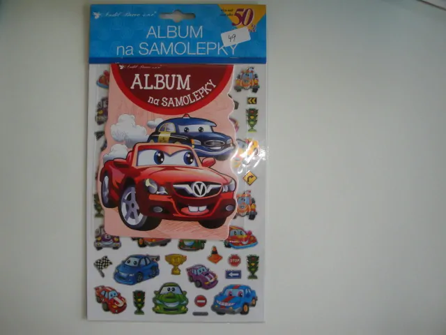 Album + samolepky