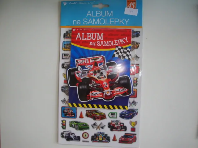 Album + samolepky formule