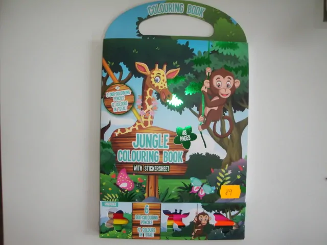 Omalovánky s pastelkama zoo