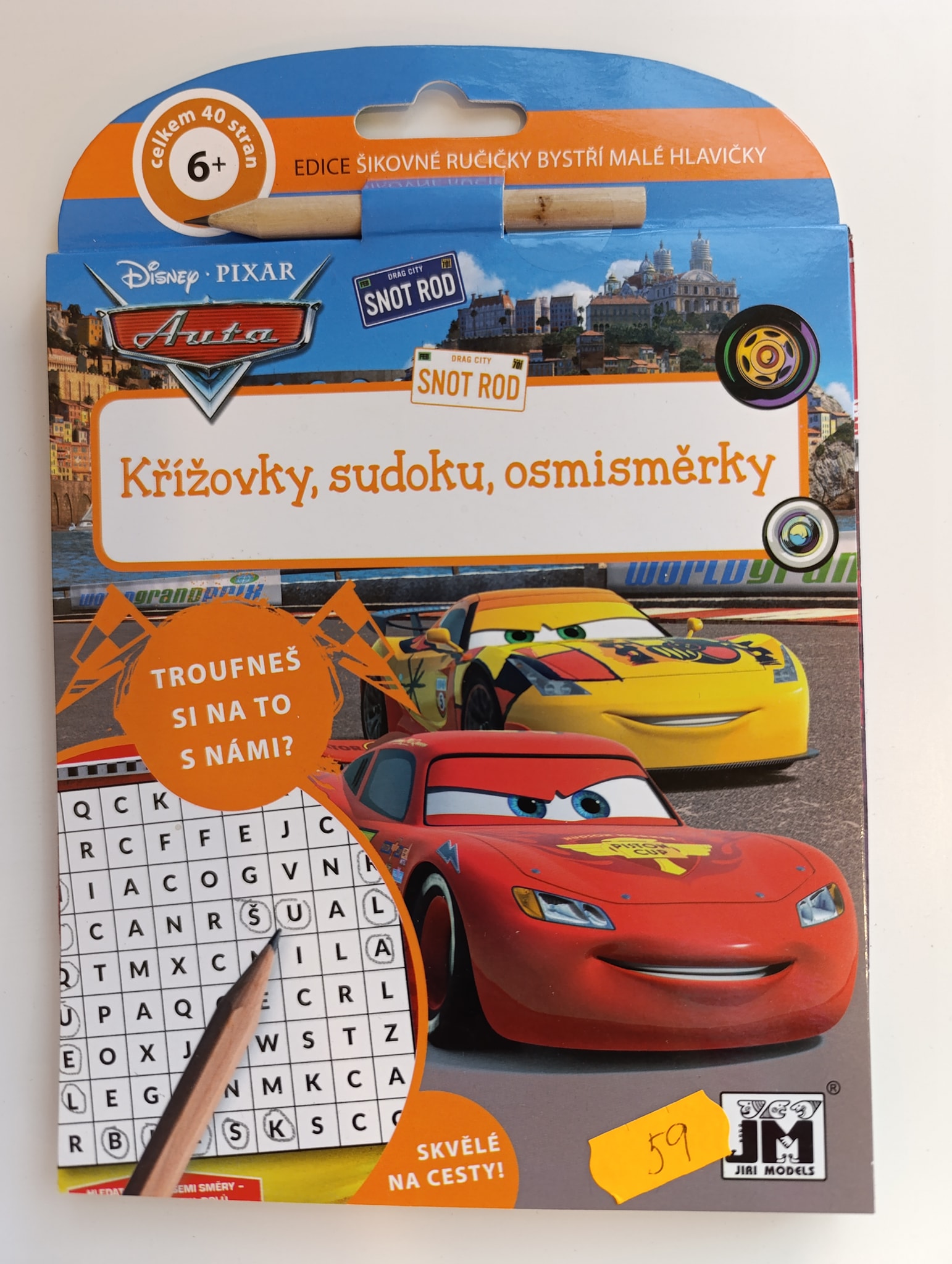 Křížovky, sudoku, osmisměrky