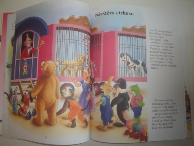 Hračky ve škole a jiné příběhy-první čtení s velkými písmeny