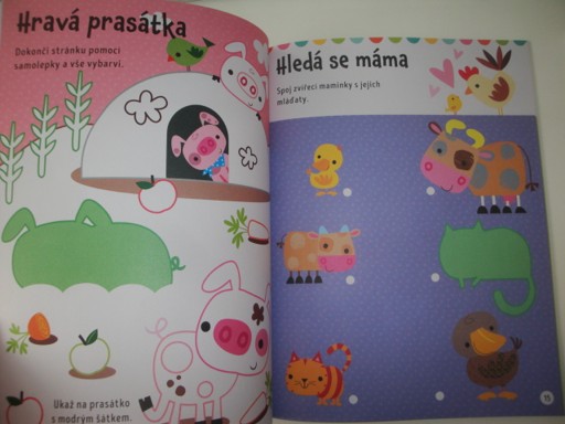 Velké samolepky pro malé ruce