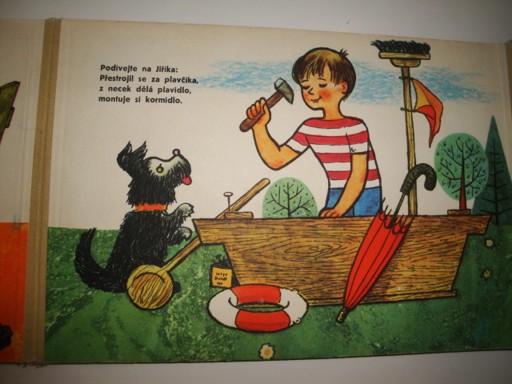 Dobrodružství na vodě-Liboše Vokrová, Karel Skála