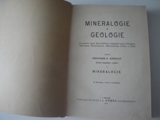 Mineralogie a geologie - Kopecký