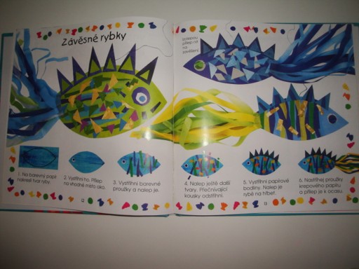 Učíme se stříhat a lepit-krok za krokem 