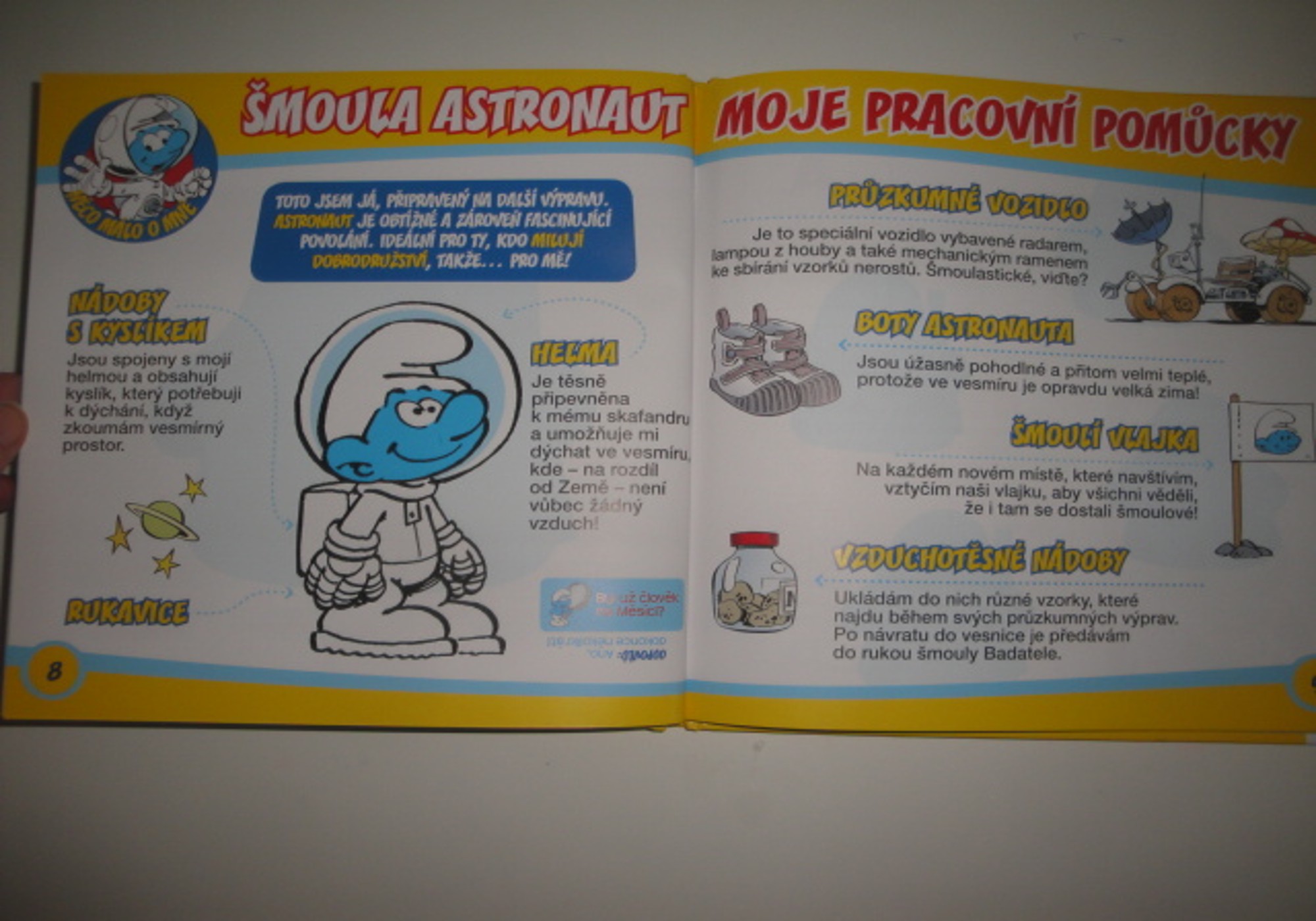 Šmoula astronaut