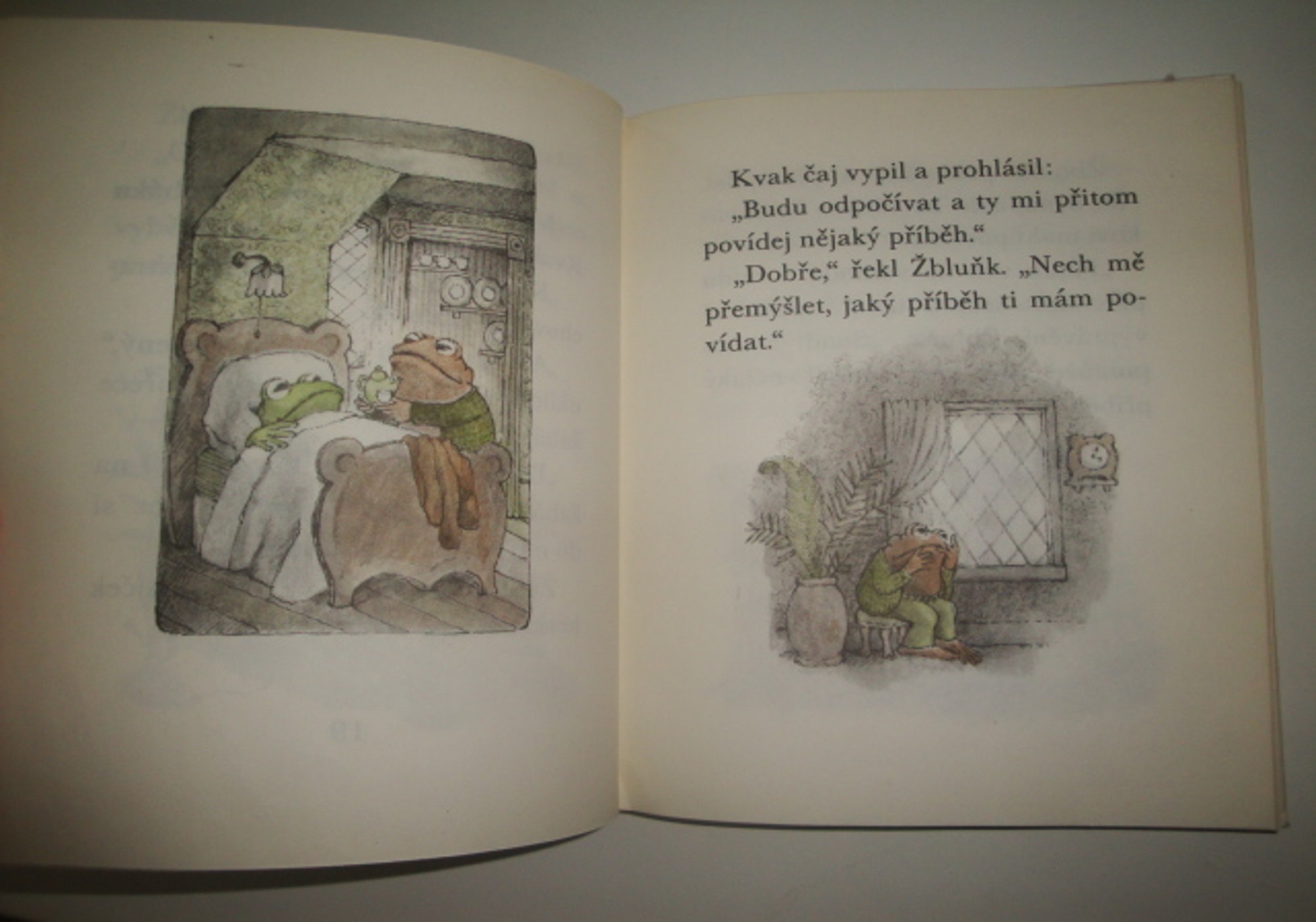 Kvak a žbluňk jsou kamarádi-Arnold Lobel