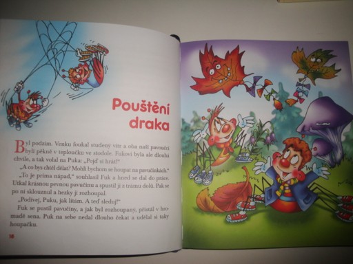 Fuk a Puk -dobrodružství dvou pavoučků-M.Slezáková