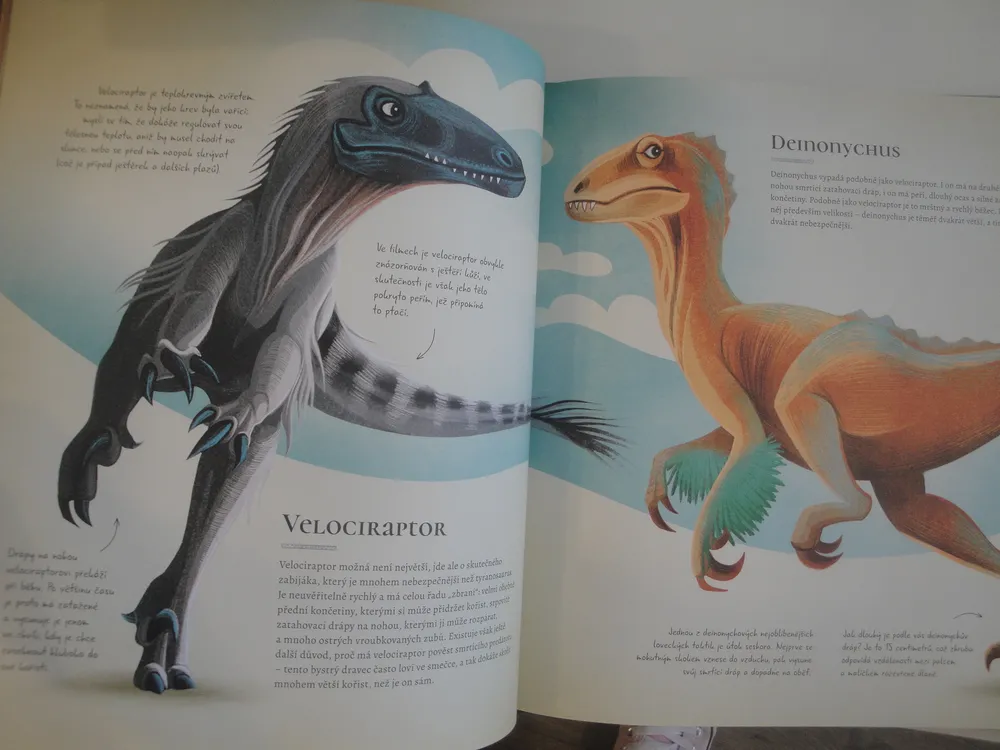 Kniha plná dinosaurů-příručka zkušeného chovatele 