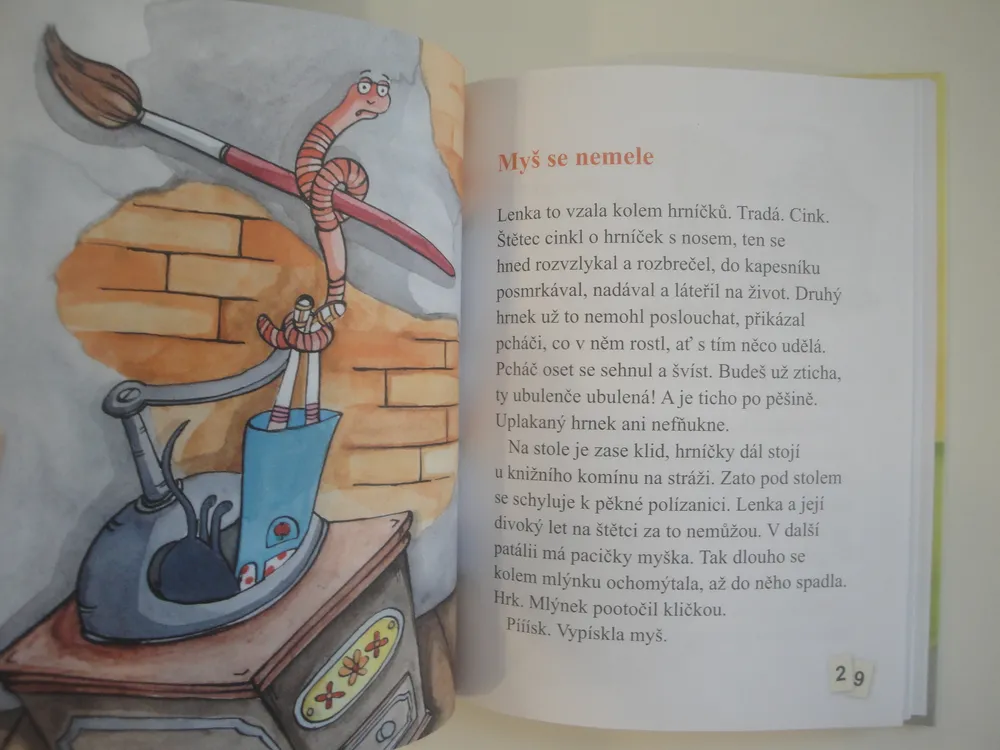 Kouzelný mlýnek -čtení pro prvňáčky
