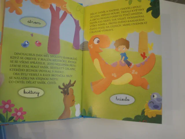 Dinosaurus ve škole- O Vašíkovi a jeho kamarádu Danovi