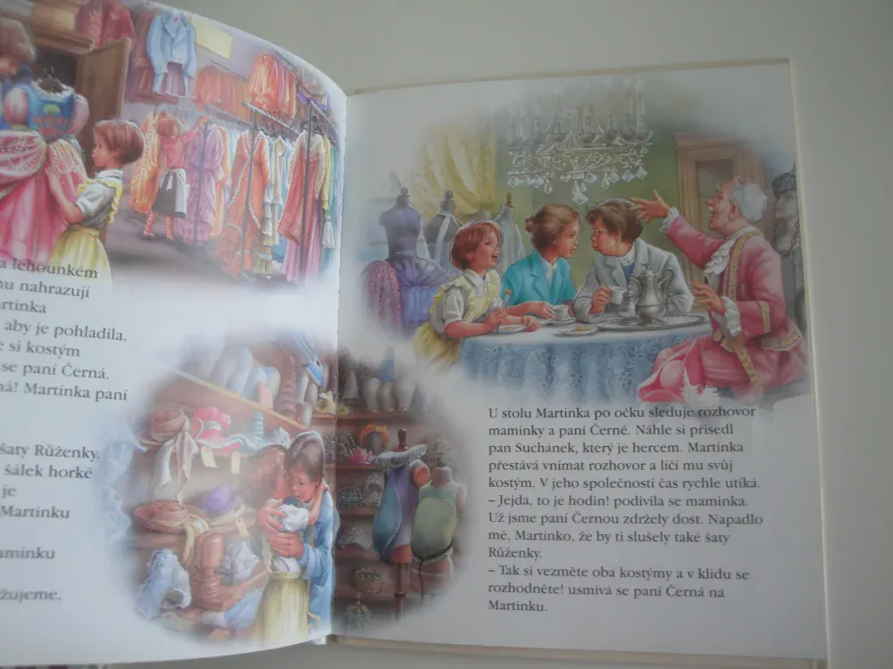 Martinka se chystá na karneval