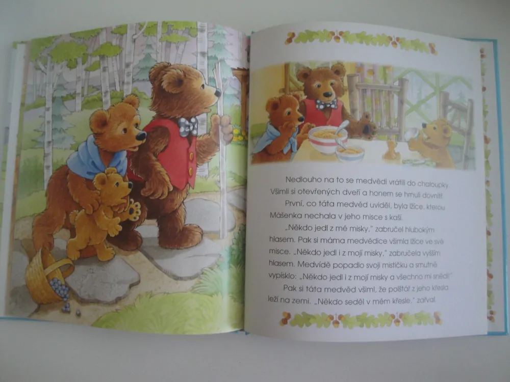 Mášenka a tři medvědi-příběh o ohleduplnosti