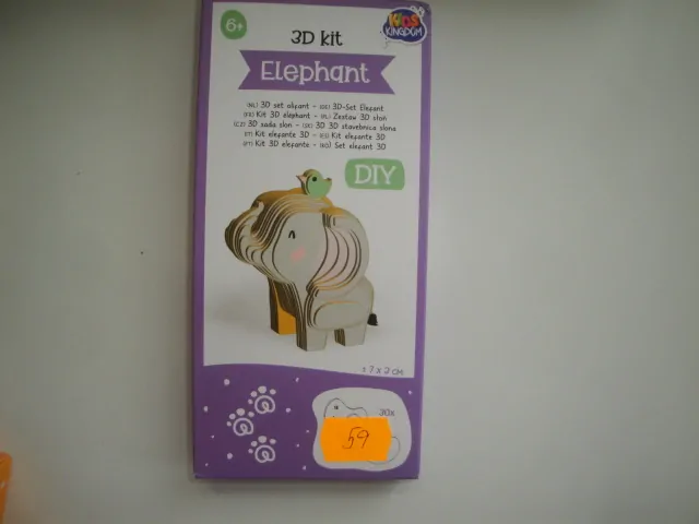3D sada - stavebnice (zvířátko)