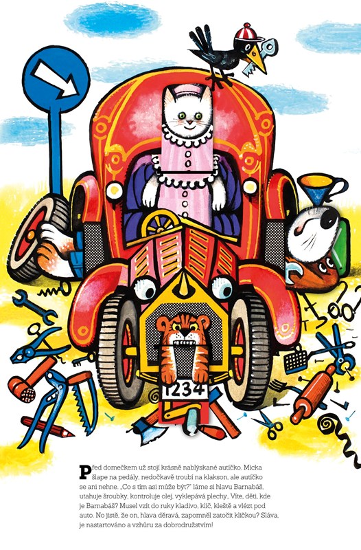 Autíčko a zvířátka 