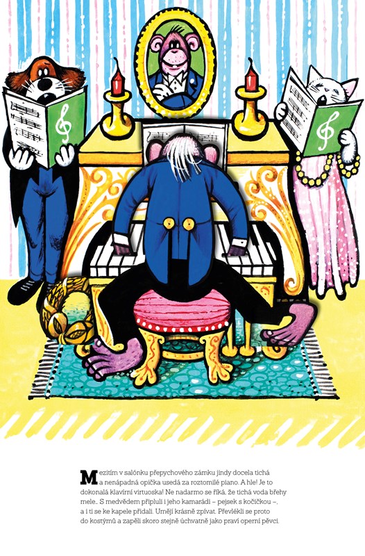 Zvířátka a jejich kapela -V.Kubašta 