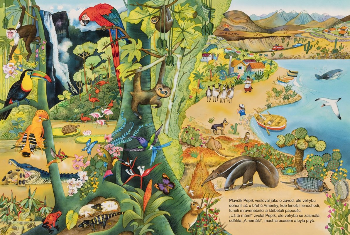 Velryba a pruhované tričko-Marie Tichá, Jiří Žáček