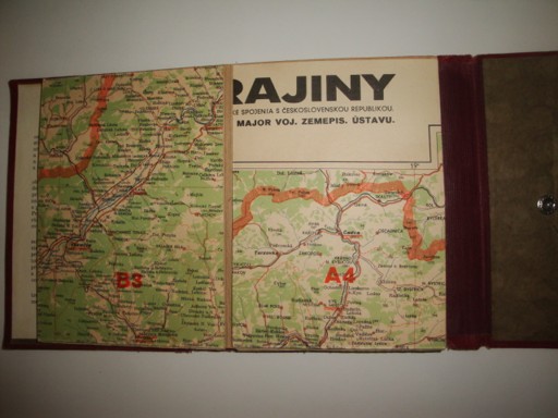Mapa slovenskej krajiny 