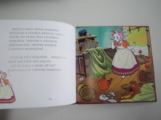 O vlkovi a sedmi kůzlátkách -první čtení 