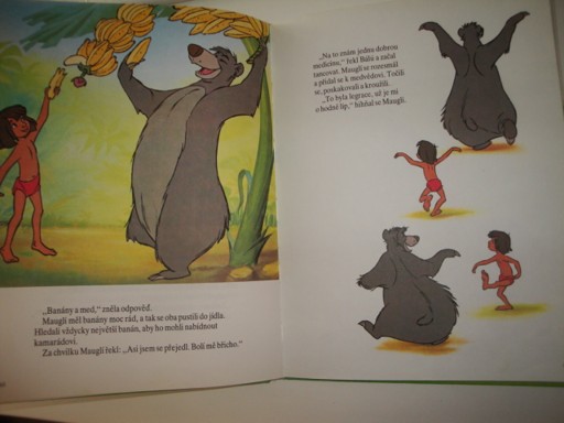 Kniha džunglí-Walt Disney 