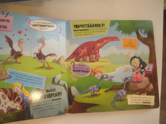 Věk dinosaurů-kouzelná okénka 