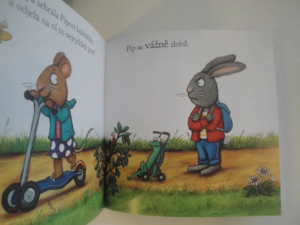 Pip a Pipa koloběžka
