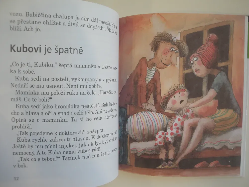 Kuba nechce číst- první čtení 