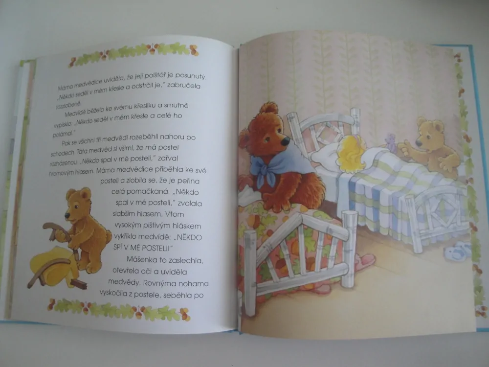 Mášenka a tři medvědi-příběh o ohleduplnosti