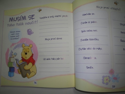 Moje první knížka -Medvídek Pů Disney