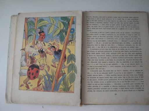 Broučci s obrázky O.Sekory 