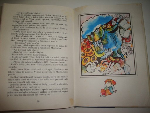 O vousaté princezně  jiné pohádky . F.Čečetka 