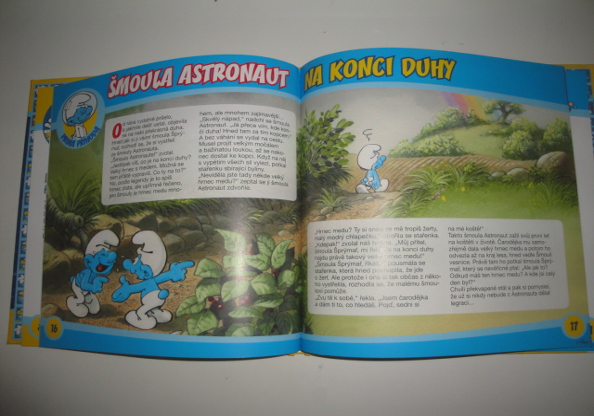 Šmoula astronaut