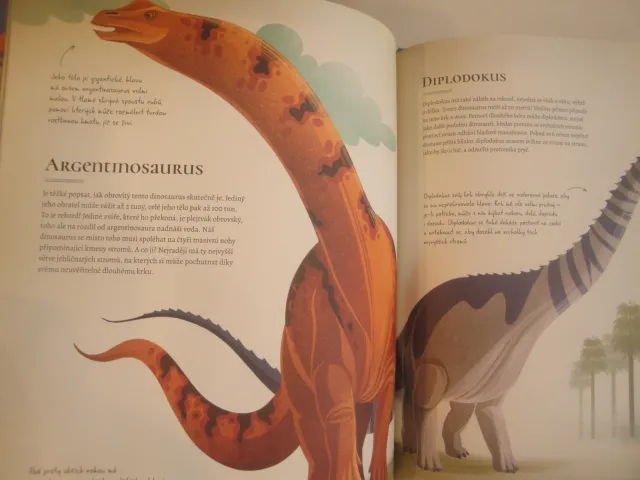 Kniha plná dinosaurů-příručka zkušeného chovatele 
