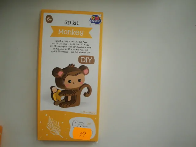 3D sada - stavebnice (zvířátko)