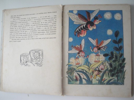 Broučci s obrázky O.Sekory 